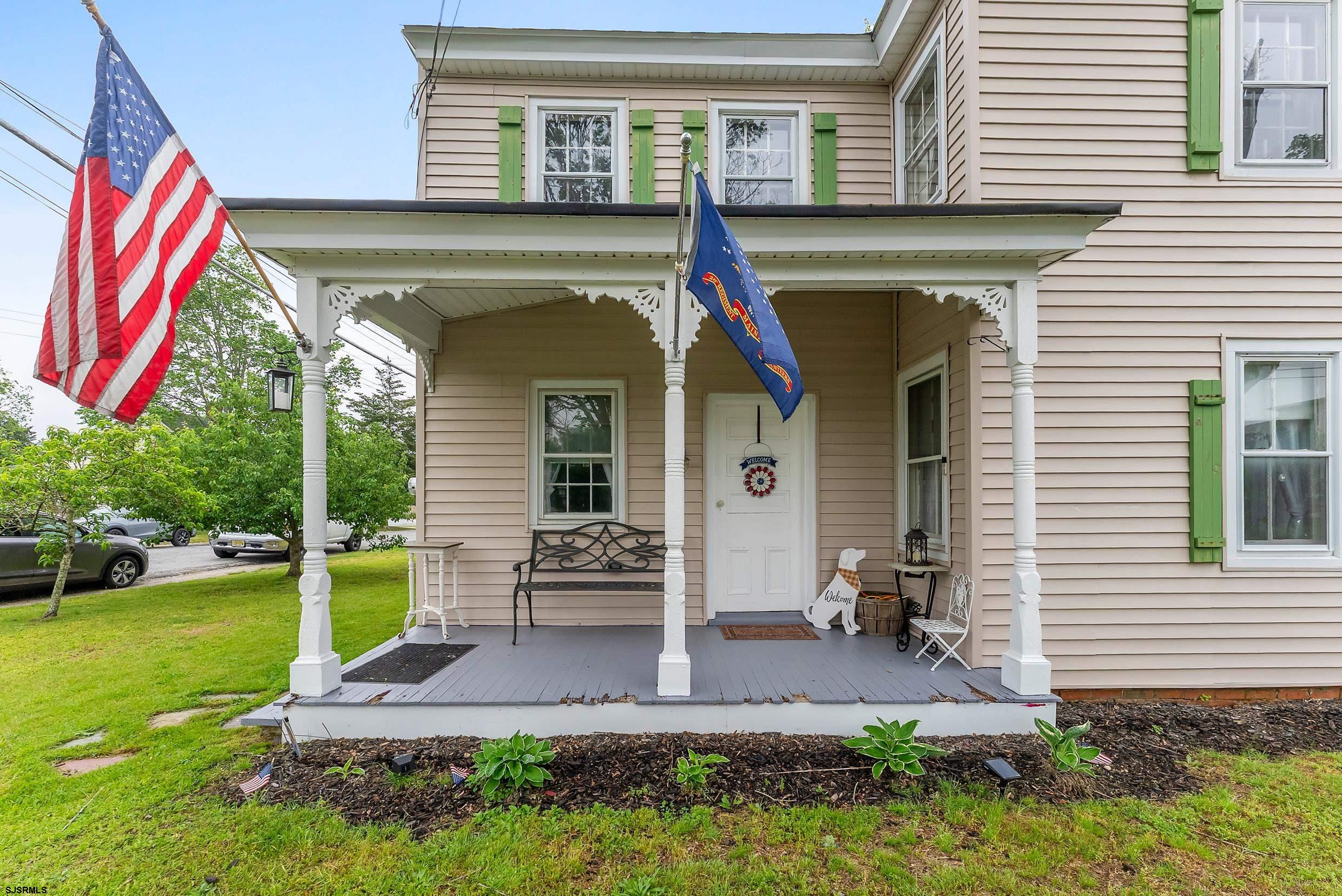 1224 Front Street Mauricetown, NJ 08329 - Photo 30 of 32 a front view of a house with garden