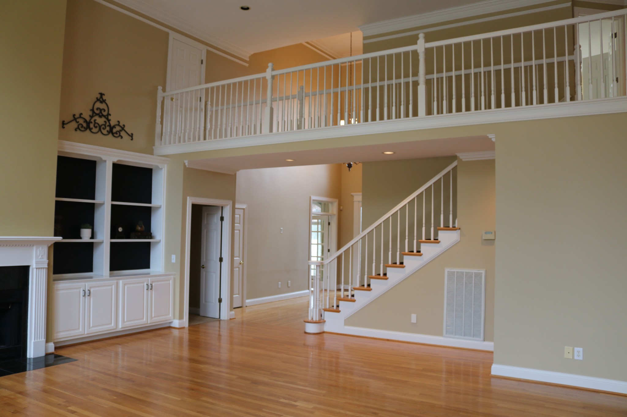 216 Lake Ridge Court Franklin, TN 37069 - Photo 24 of 75 a view of an entryway with wooden floor and windows
