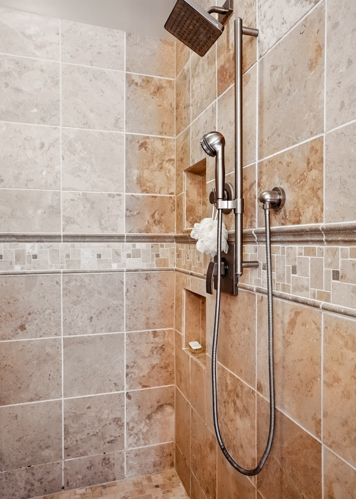 216 Lake Ridge Court Franklin, TN 37069 - Photo 52 of 75 a bathroom with a glass shower door