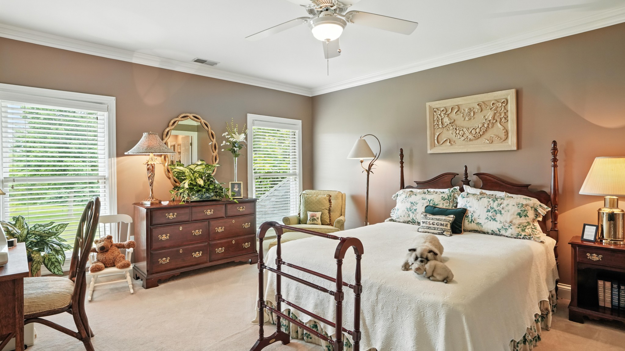 216 Lake Ridge Court Franklin, TN 37069 - Photo 57 of 75 a bed room with furniture and a window