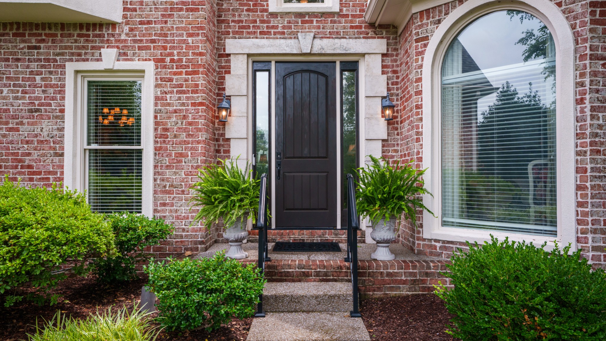 216 Lake Ridge Court Franklin, TN 37069 - Photo 6 of 75 a view of front door and potted plants