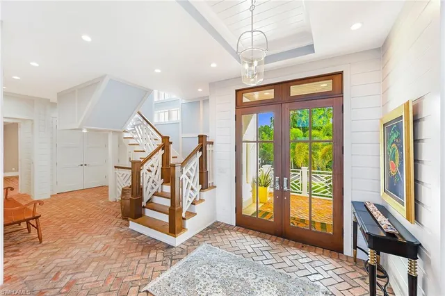 a view of an entryway