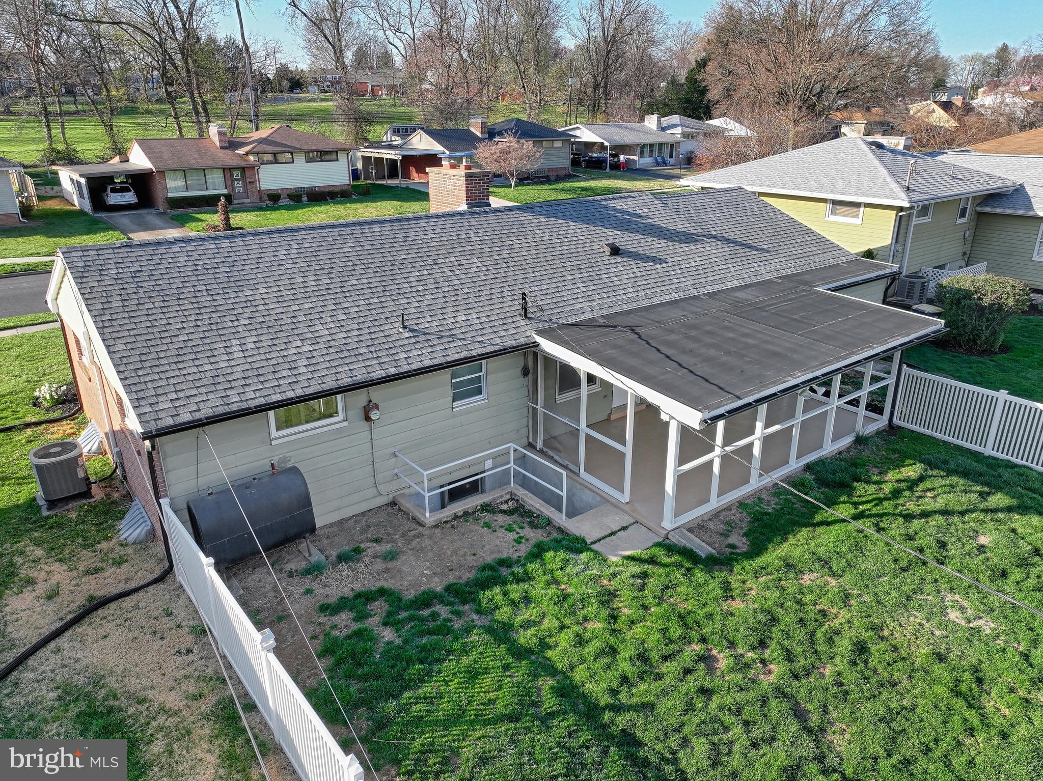 13 Cornell Drive Camp Hill, PA 17011 - Photo 60 of 76 an aerial view of a house with garden space and sitting area