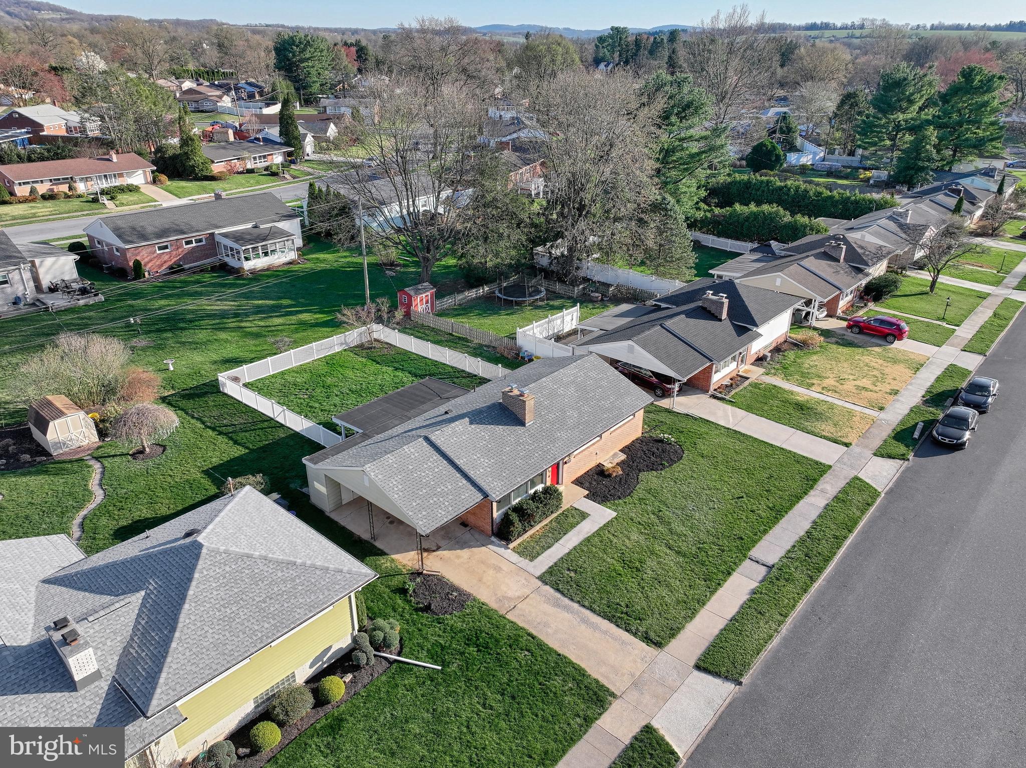 13 Cornell Drive Camp Hill, PA 17011 - Photo 64 of 76 an aerial view of a house with garden space and street view