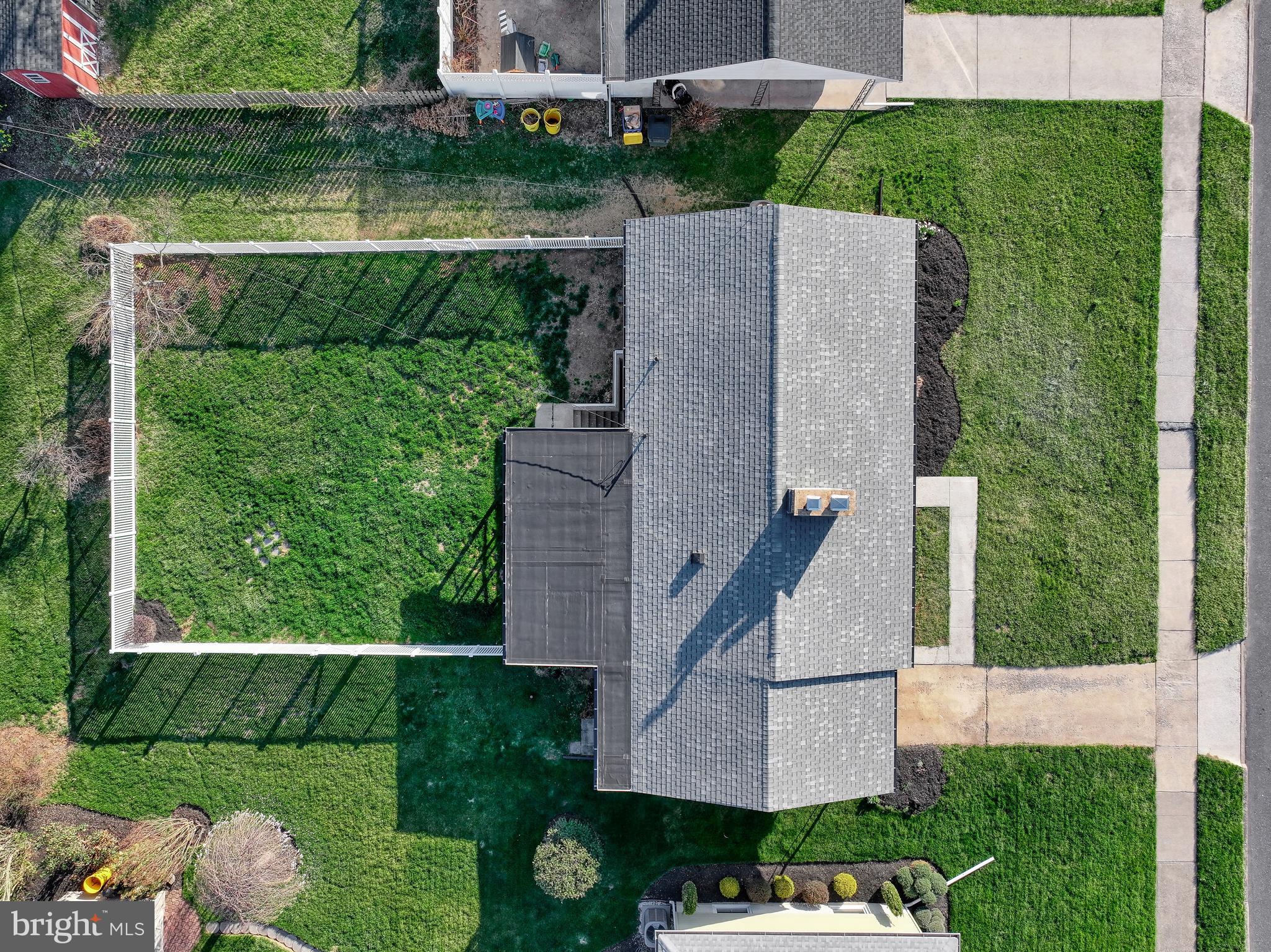 13 Cornell Drive Camp Hill, PA 17011 - Photo 69 of 76 a aerial view of a house with a yard and a large pool