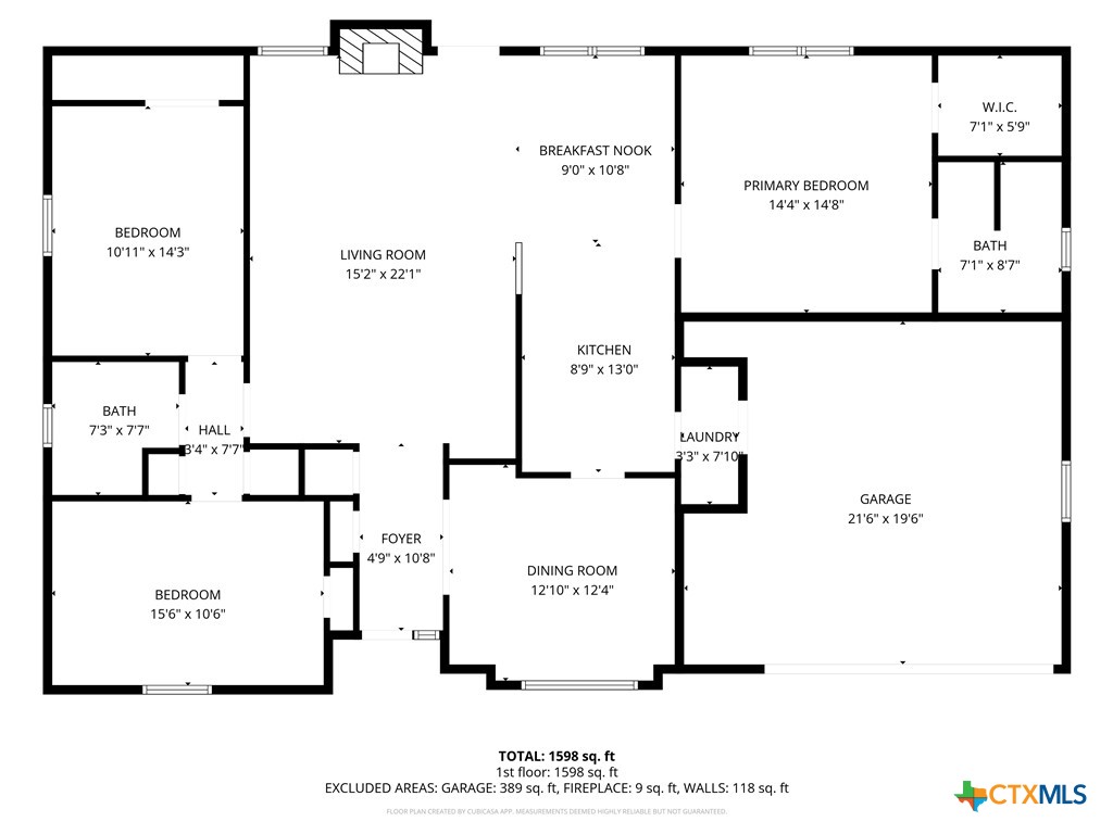 3216 Wendy Lane Kempner, TX 76539 - Photo 23 of 23 a picture of a white and white wall