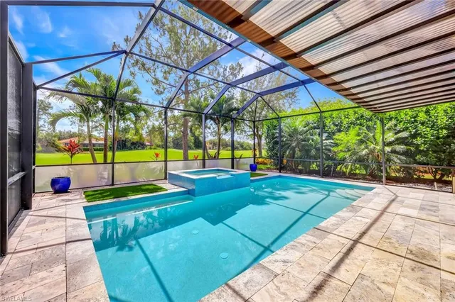 a view of yard with a patio