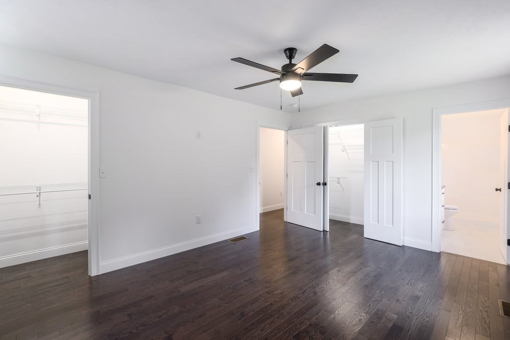 40 Jackson Lane Barre, MA 01005 - Photo 15 of 26 an empty room with wooden floor and windows