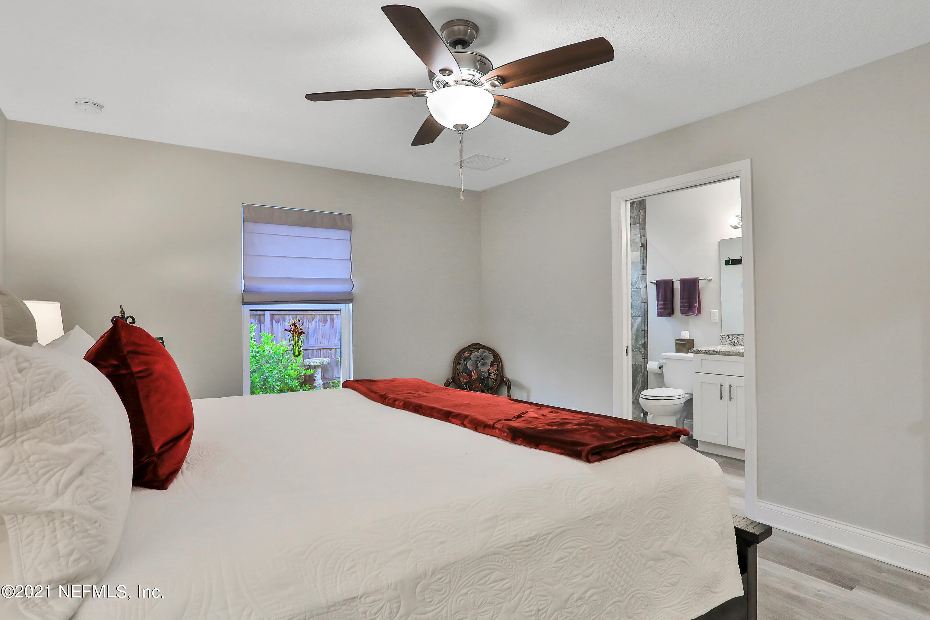711 Warbler Road St. Augustine, FL 32086 - Photo 19 of 39 Master bedroom view to bath