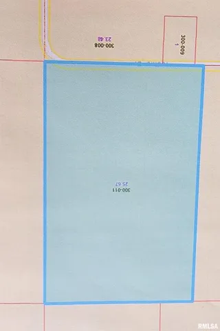 a view of a lake with a big yard