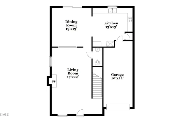 a picture of a bench in a white wall