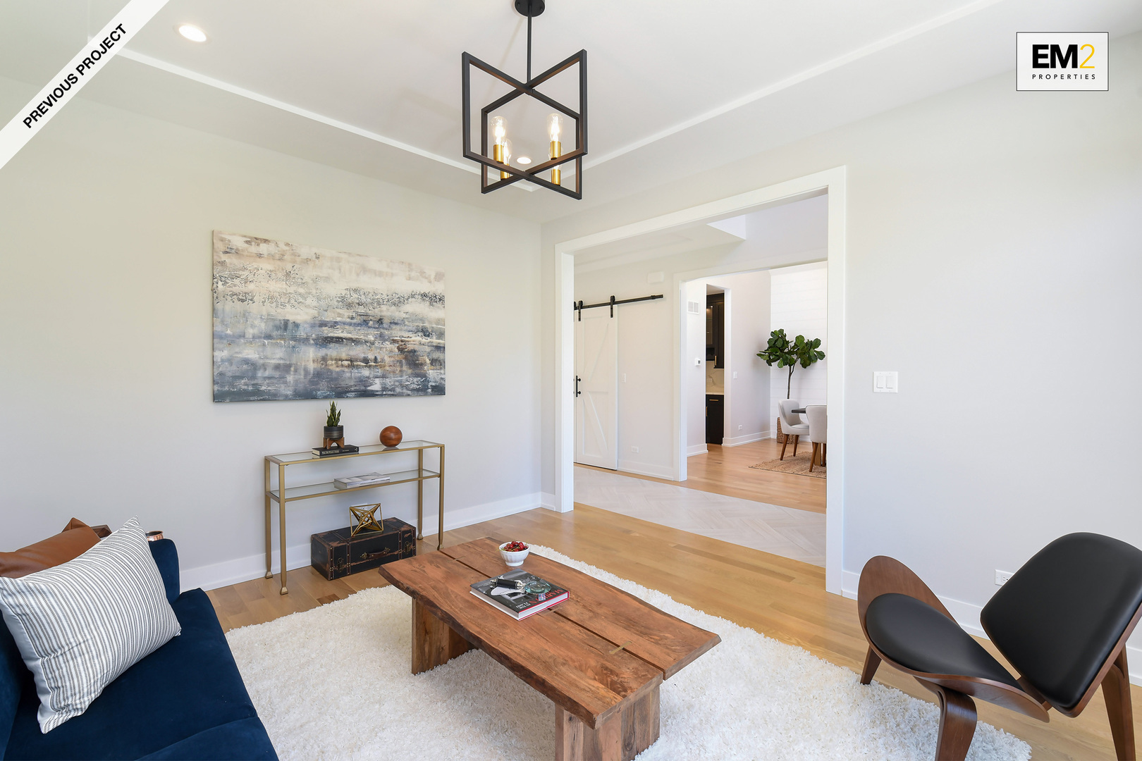 1402 Vine Avenue Park Ridge, IL 60068 - Photo 27 of 29 a living room with furniture and wooden floor
