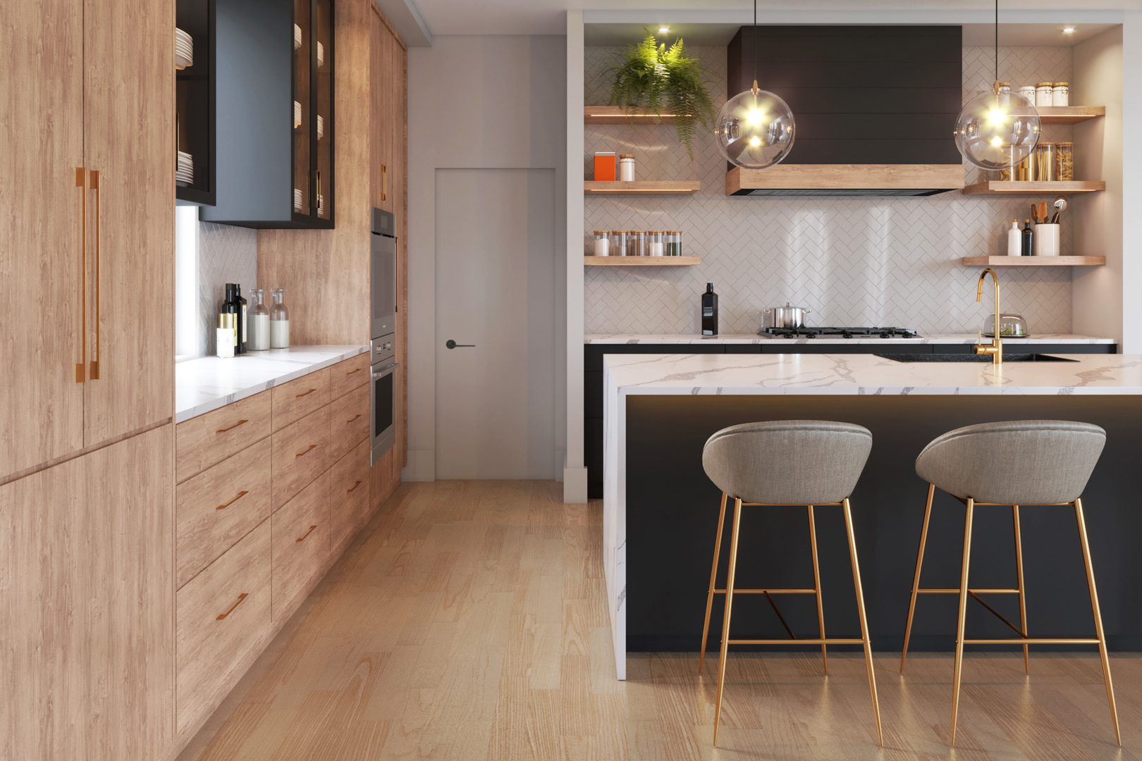 1402 Vine Avenue Park Ridge, IL 60068 - Photo 6 of 29 a kitchen with stainless steel appliances granite countertop a stove a sink and a microwave