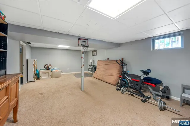 a bedroom with furniture and a bed