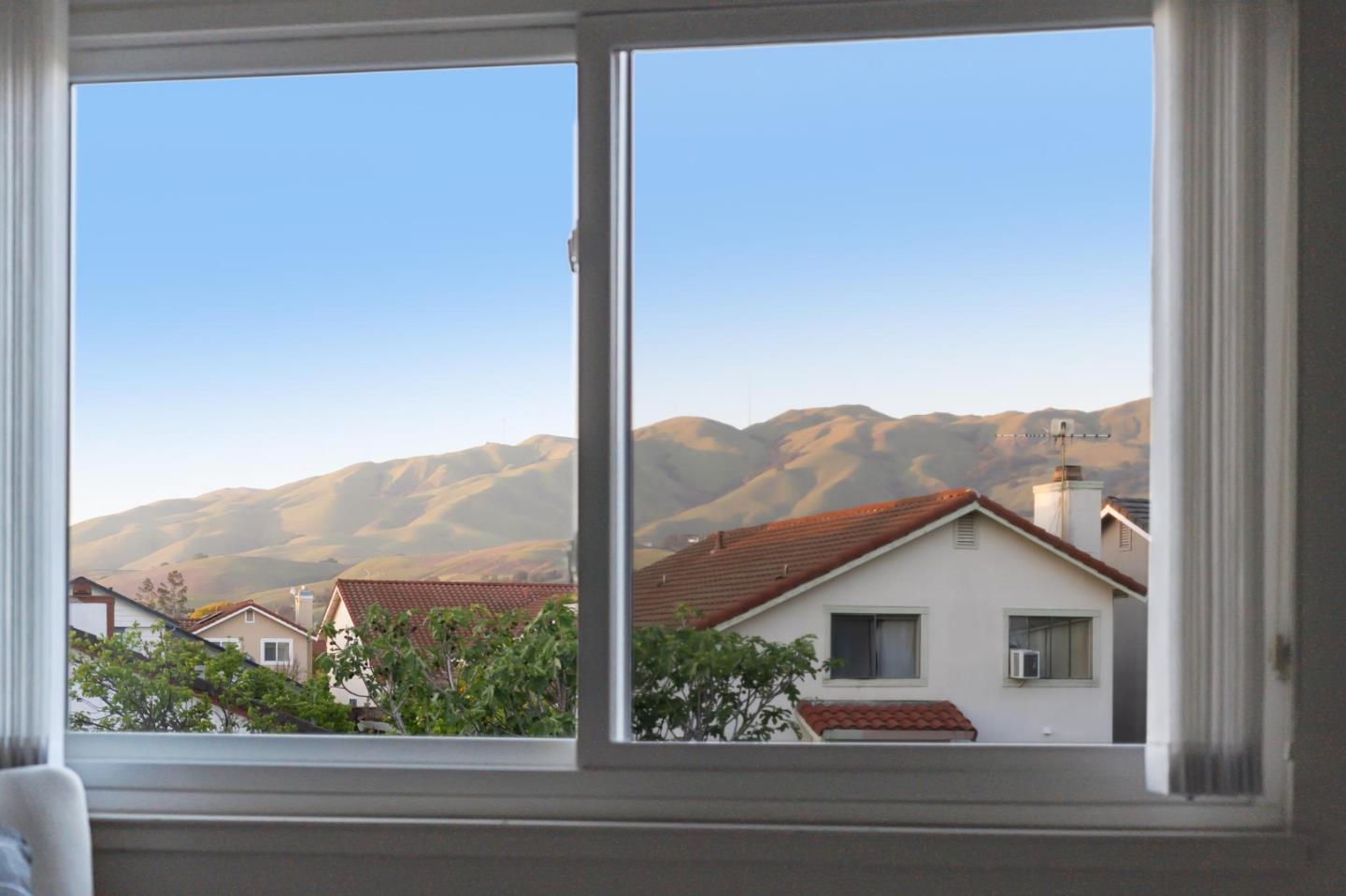 809 Terra Bella Drive Milpitas, CA 95035 - Photo 28 of 53 a view of a house with a mountain from a window