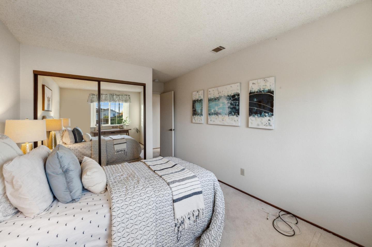 809 Terra Bella Drive Milpitas, CA 95035 - Photo 36 of 53 a bedroom with a large bed and a window