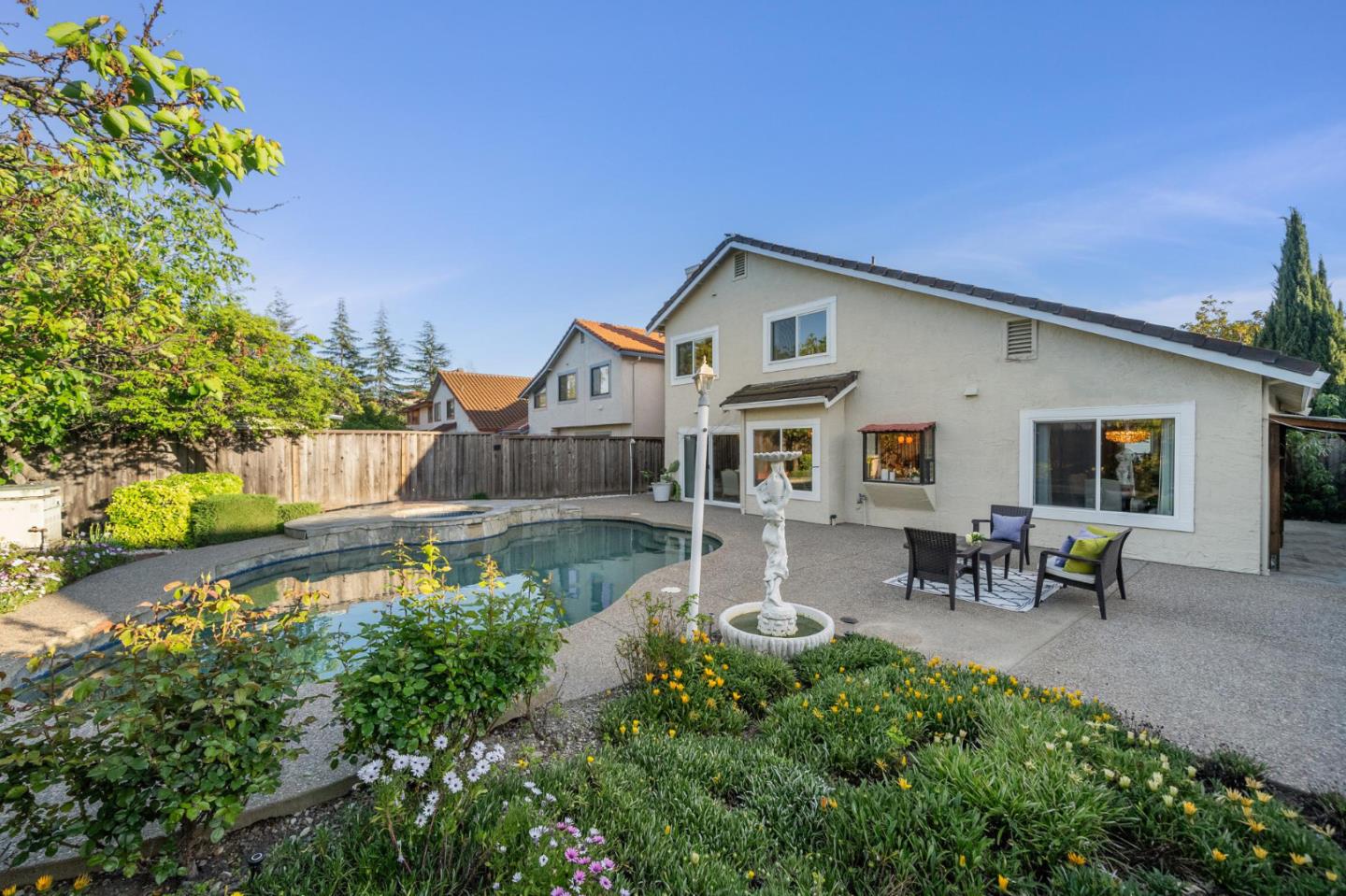 809 Terra Bella Drive Milpitas, CA 95035 - Photo 52 of 53 a front view of a house with garden