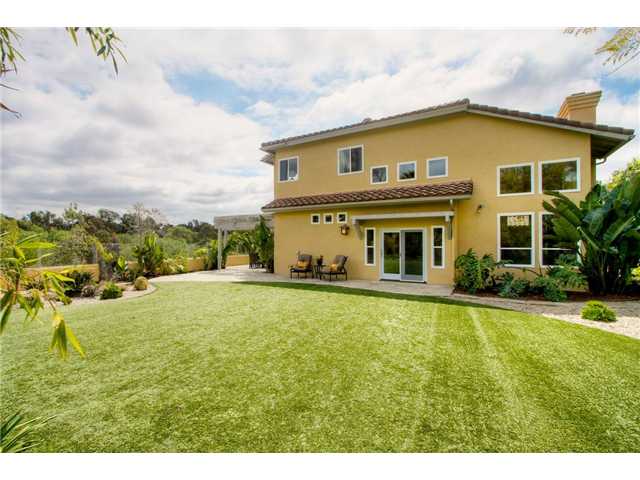 2772 Lone Jack Road Encinitas, CA 92024 - Photo 9 of 16 Pool size back yard with water saving artificial turf