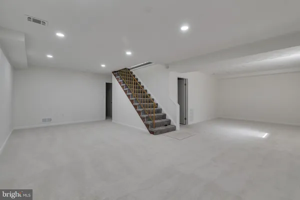 a view of a storage room