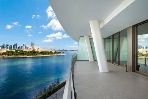 a view of a lake from a room