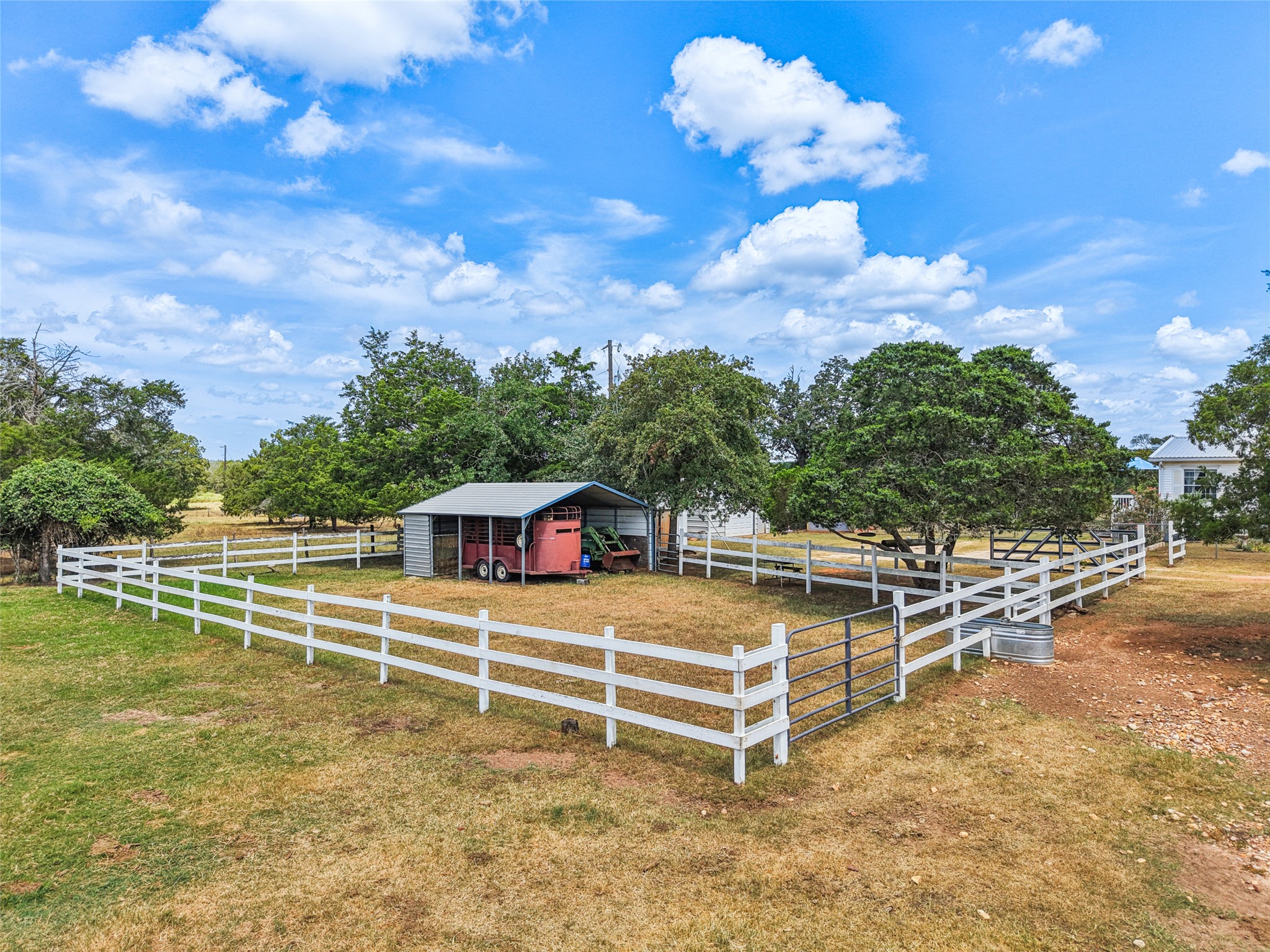 372 Hofferek Road Rosanky, TX 78953 - Photo 35 of 40 Horse barn with a view of rural / pastoral area