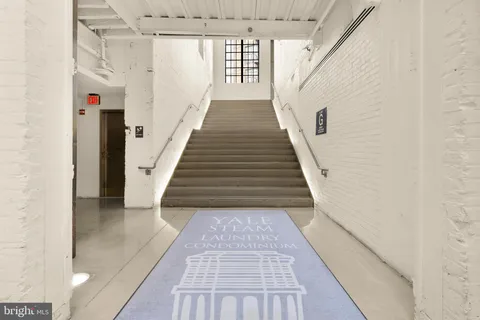 a view of a building with a outdoor space