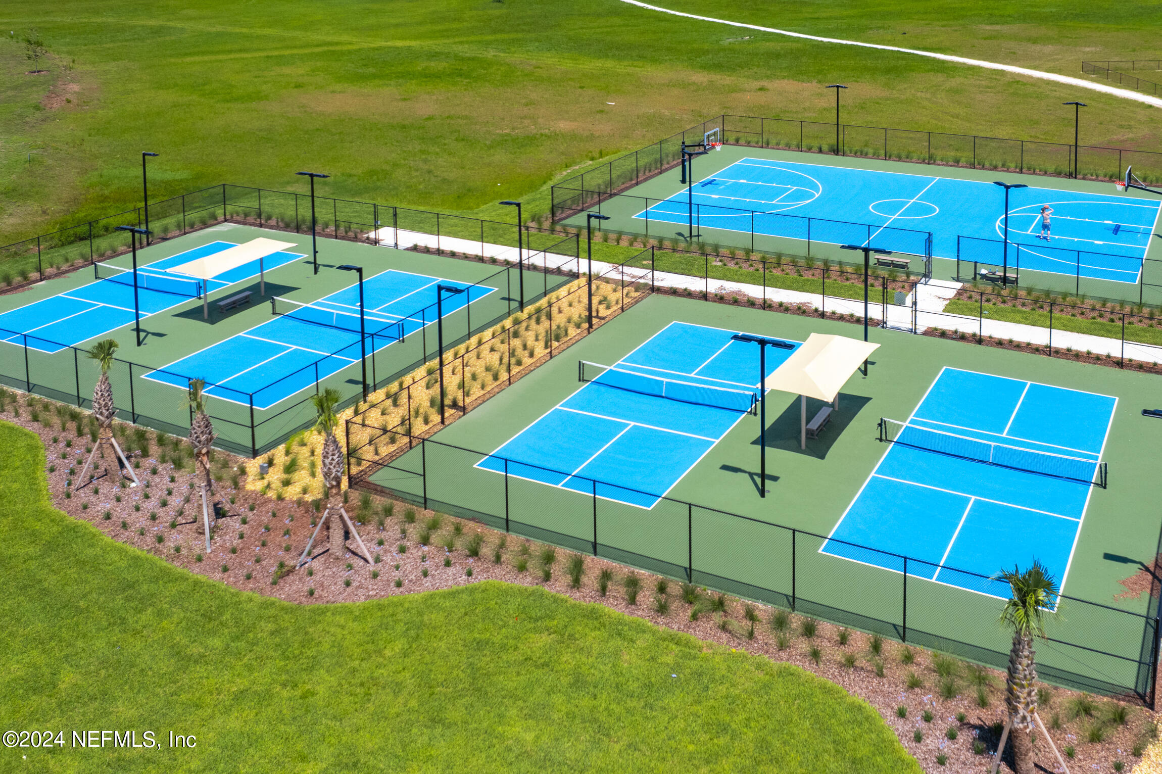 254 Ebro Road St. Augustine, FL 32084 - Photo 41 of 49 a view of a yard with a patio