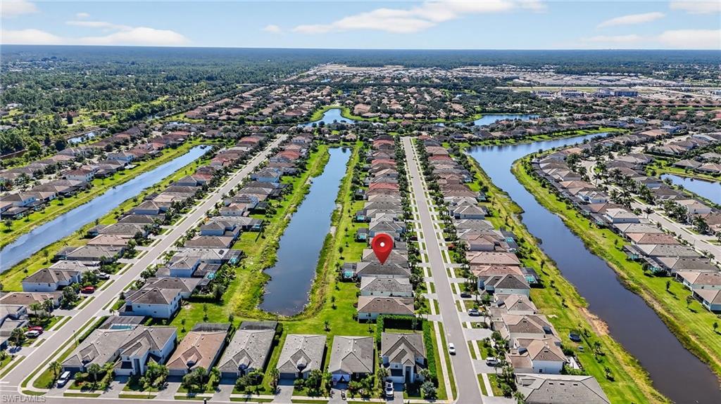 2130 Hamlin Street Naples, FL 34120 - Photo 36 of 43 an aerial view of city
