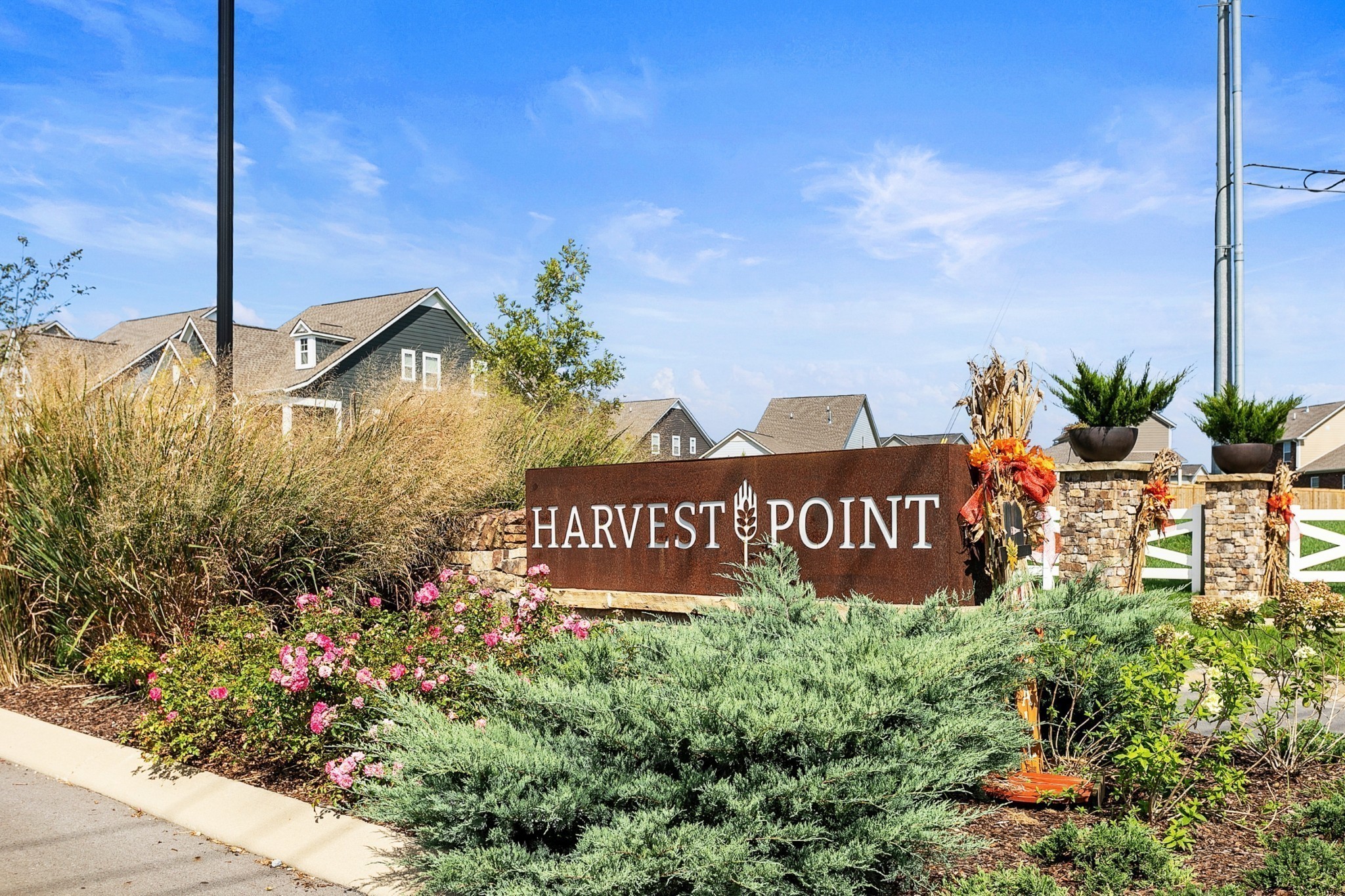 184 Phillips Bend Spring Hill Spring Hill, TN 37174 - Photo 26 of 39 a sign that is sitting in front of flowers