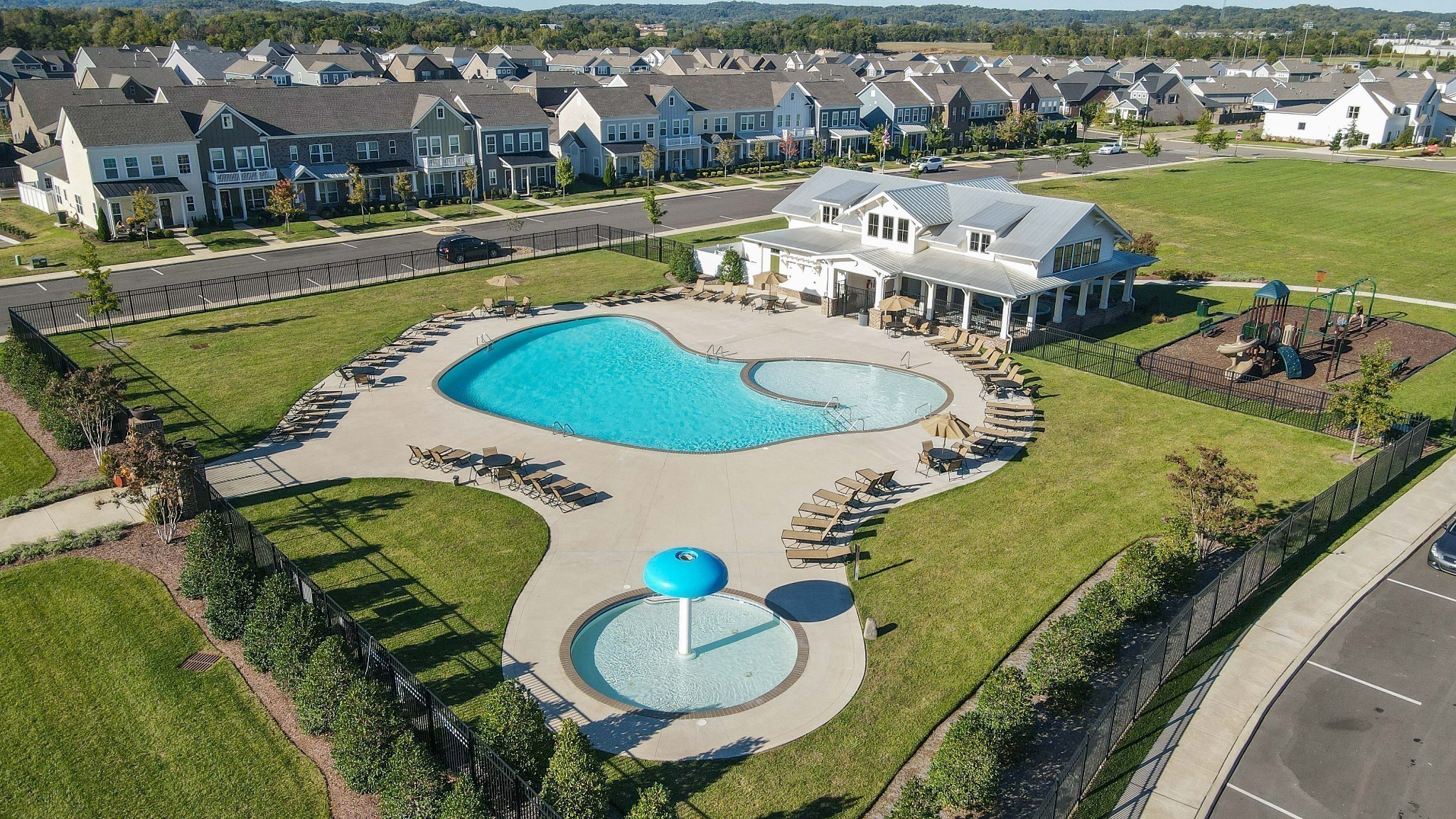 184 Phillips Bend Spring Hill Spring Hill, TN 37174 - Photo 32 of 39 an aerial view of a house with outdoor space