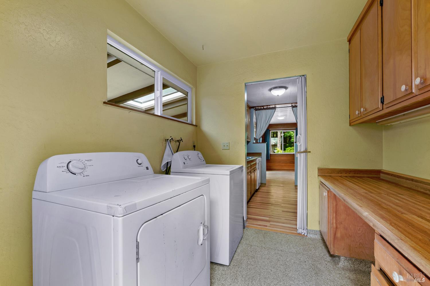 40440 Garcia River Road Point Arena, CA 95468 - Photo 10 of 49 Laundry area view toward kitchen
