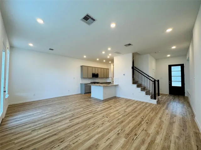 a view of a living room