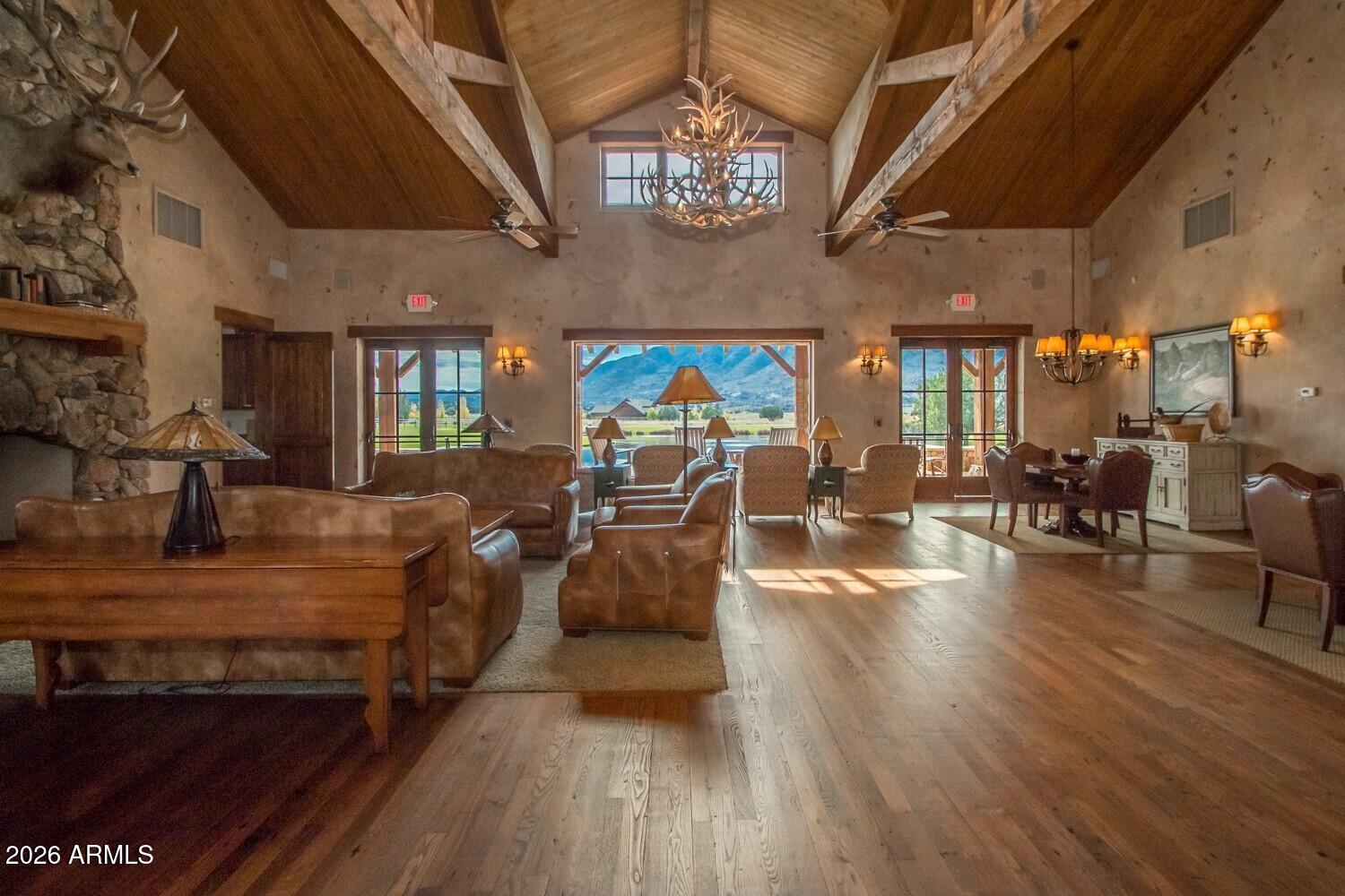 9820 Clear Fork Road Prescott, AZ 86305 - Photo 60 of 75 a view of a living room and dining room