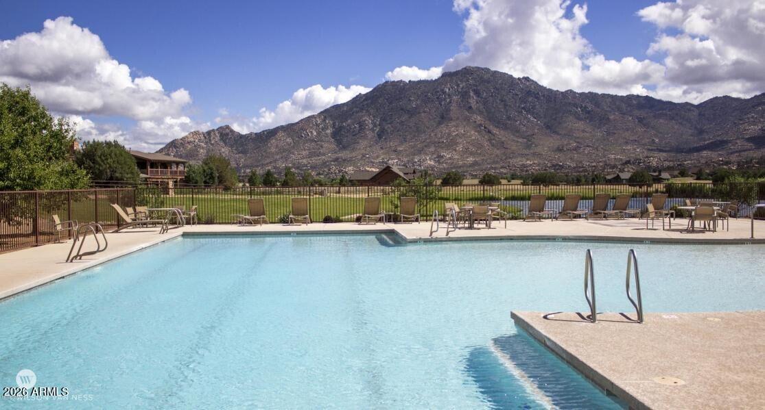 9820 Clear Fork Road Prescott, AZ 86305 - Photo 68 of 75 a view of a lake with a mountain in the background
