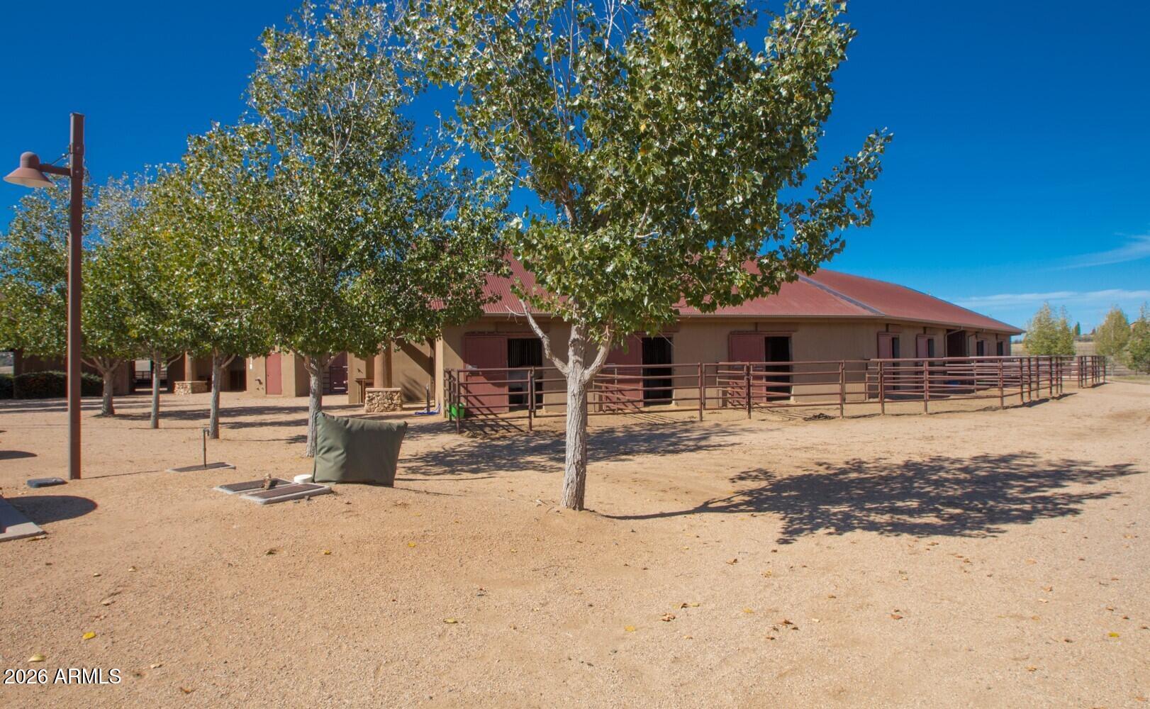 9820 Clear Fork Road Prescott, AZ 86305 - Photo 75 of 75 a front view of a house with yard and sitting area