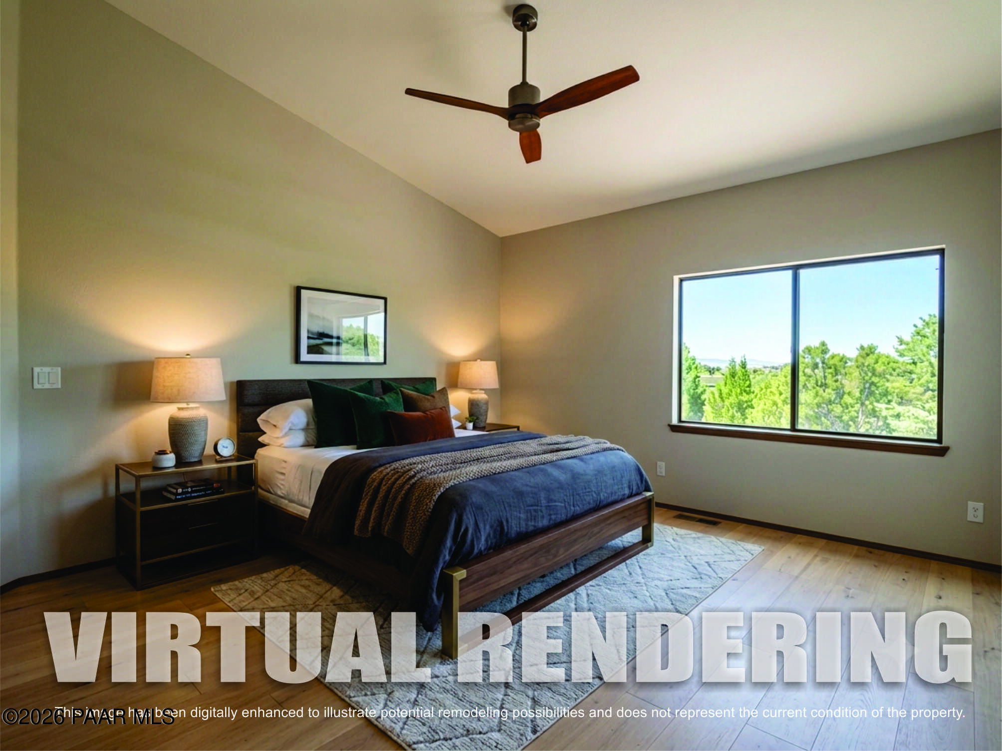 110 High Chaparral Loop Prescott, AZ 86303 - Photo 15 of 31 Master bedroom 1 AI