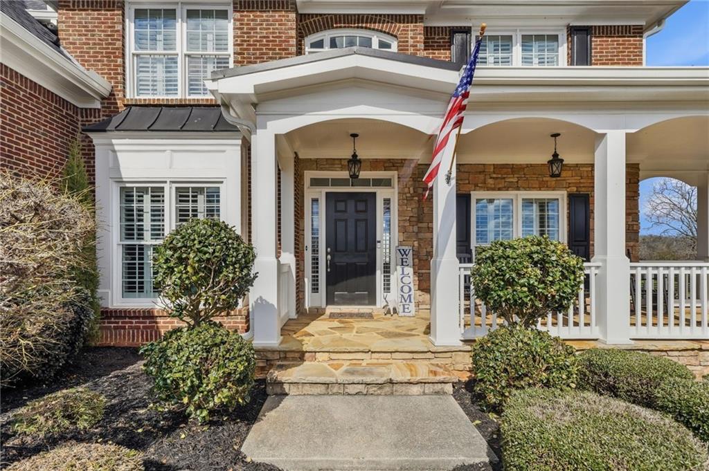 140 Red Gate Lakes Drive Canton, GA 30115 - Photo 3 of 92 front view of the house