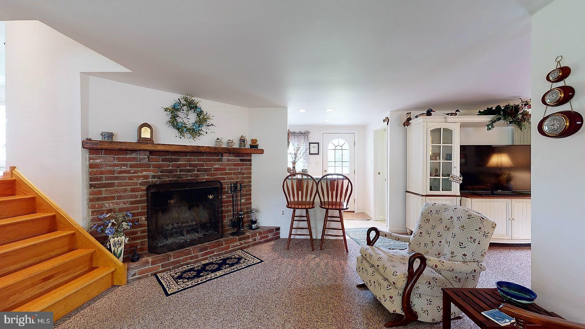 5741 Stump Road Pipersville, PA 18947 - Photo 16 of 50 Wood Burning Fireplace