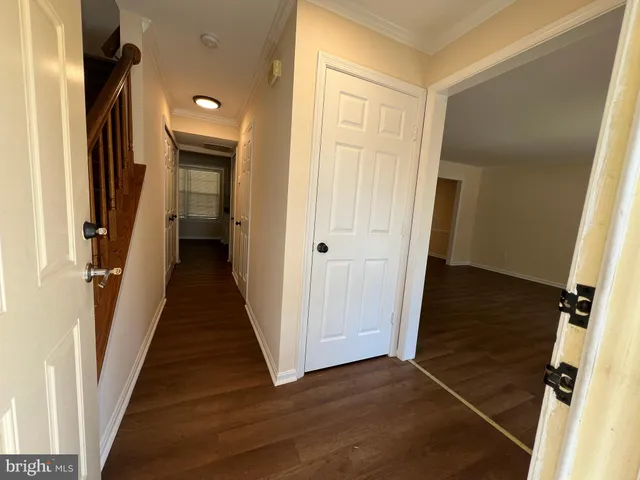 wooden floor in a gallery