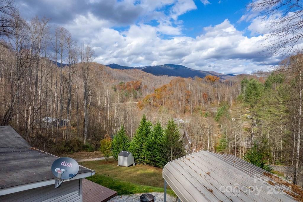 572 Dark Ridge Road Sylva, NC 28779 - Photo 3 of 26 a view of a backyard with green space