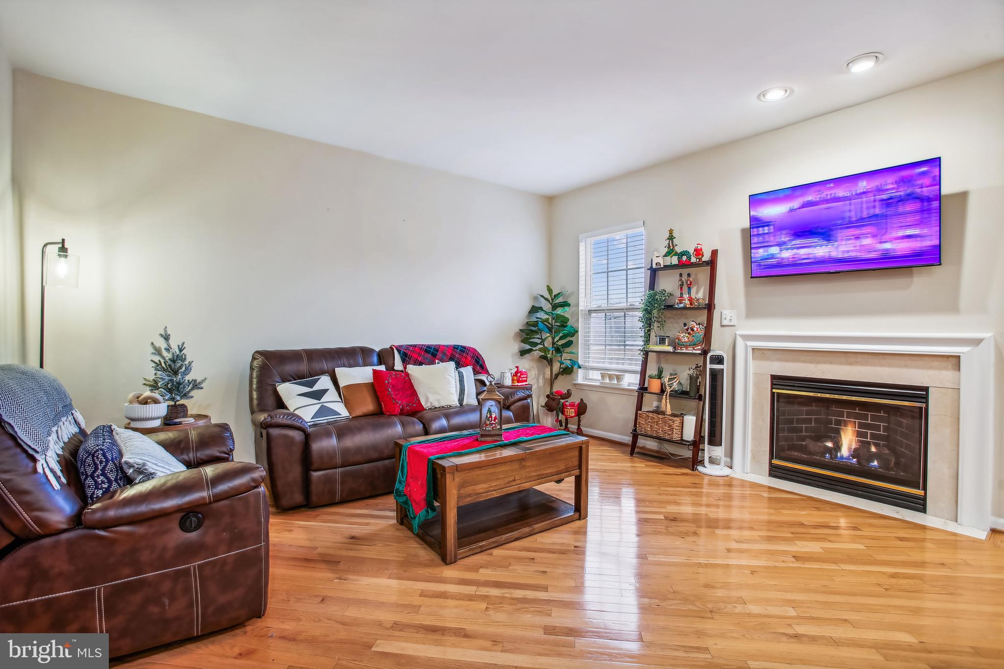 6624 Springirth Terrace Alexandria, VA 22315 - Photo 13 of 37 Family room (with fireplace)