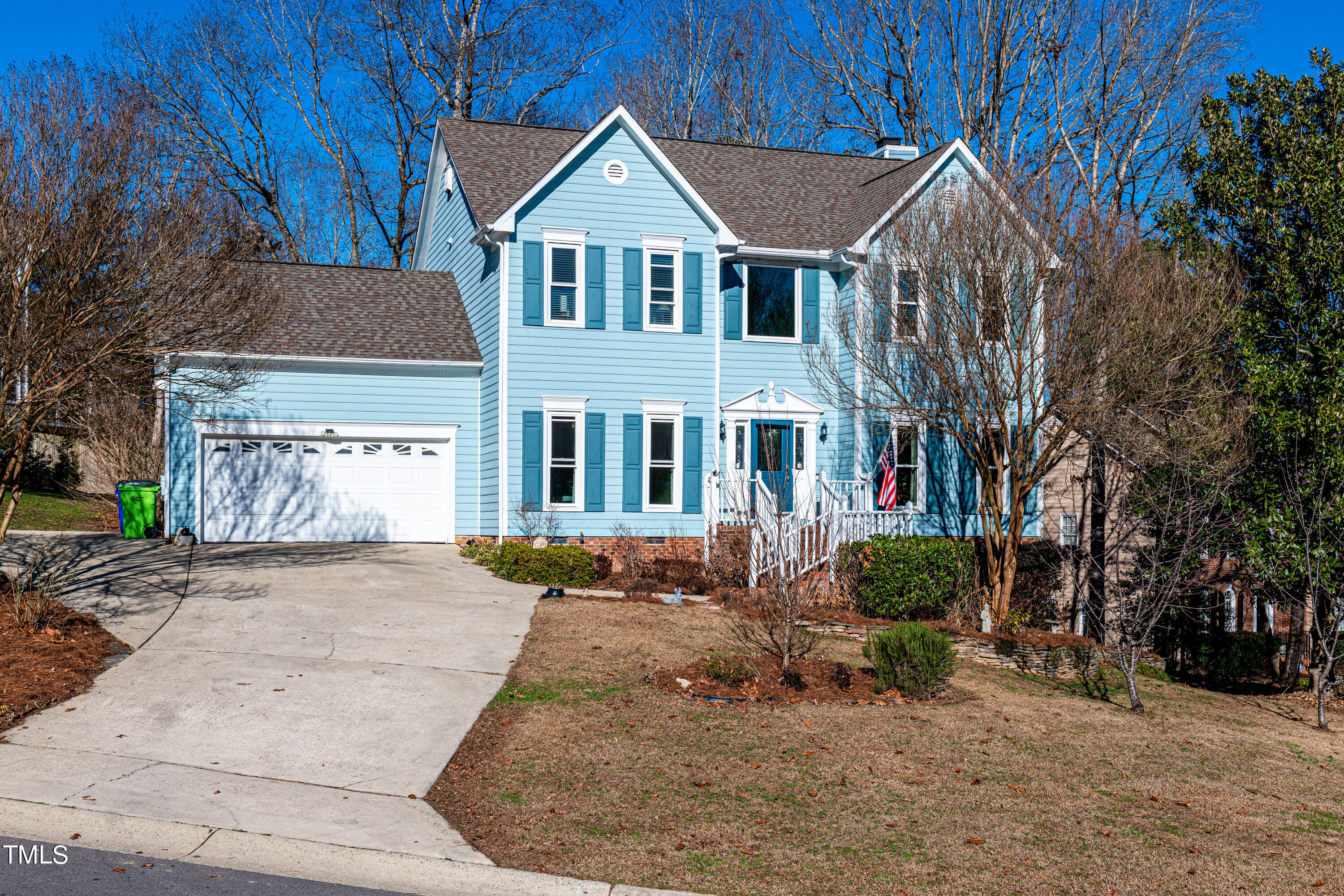 3105 Twatchman Drive Raleigh, NC 27616 - Photo 1 of 38 a front view of a house with a yard