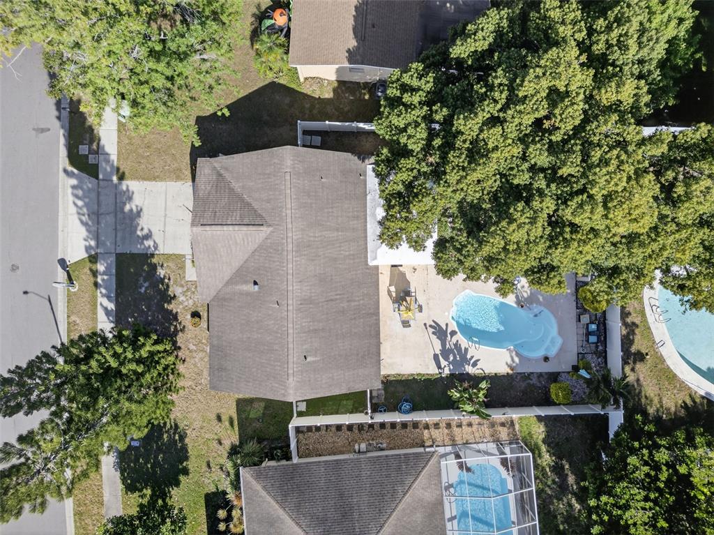 1993 Citrus Hill Road Palm Harbor, FL 34683 - Photo 36 of 37 an aerial view of a house with a yard