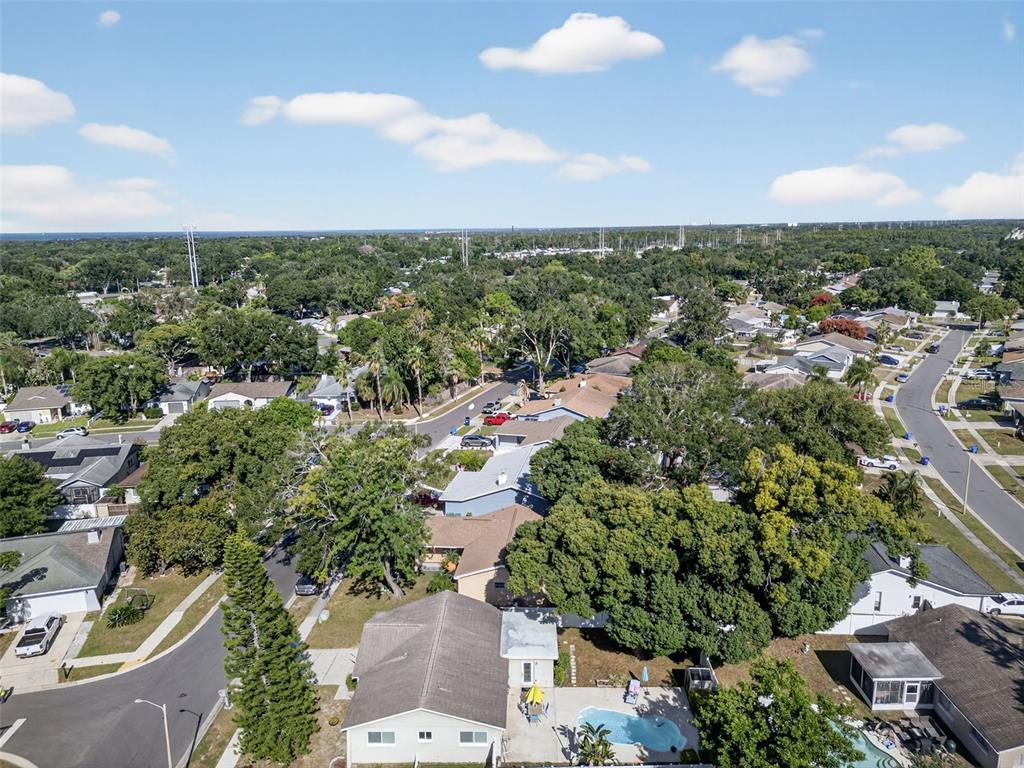 1993 Citrus Hill Road Palm Harbor, FL 34683 - Photo 37 of 37 an aerial view of a city with lots of residential buildings