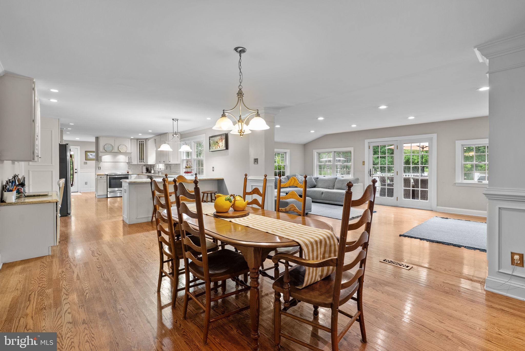 1068 Gypsy Hill Road Ambler, PA 19002 - Photo 10 of 60 a view of a dining area with furniture window and wooden floor