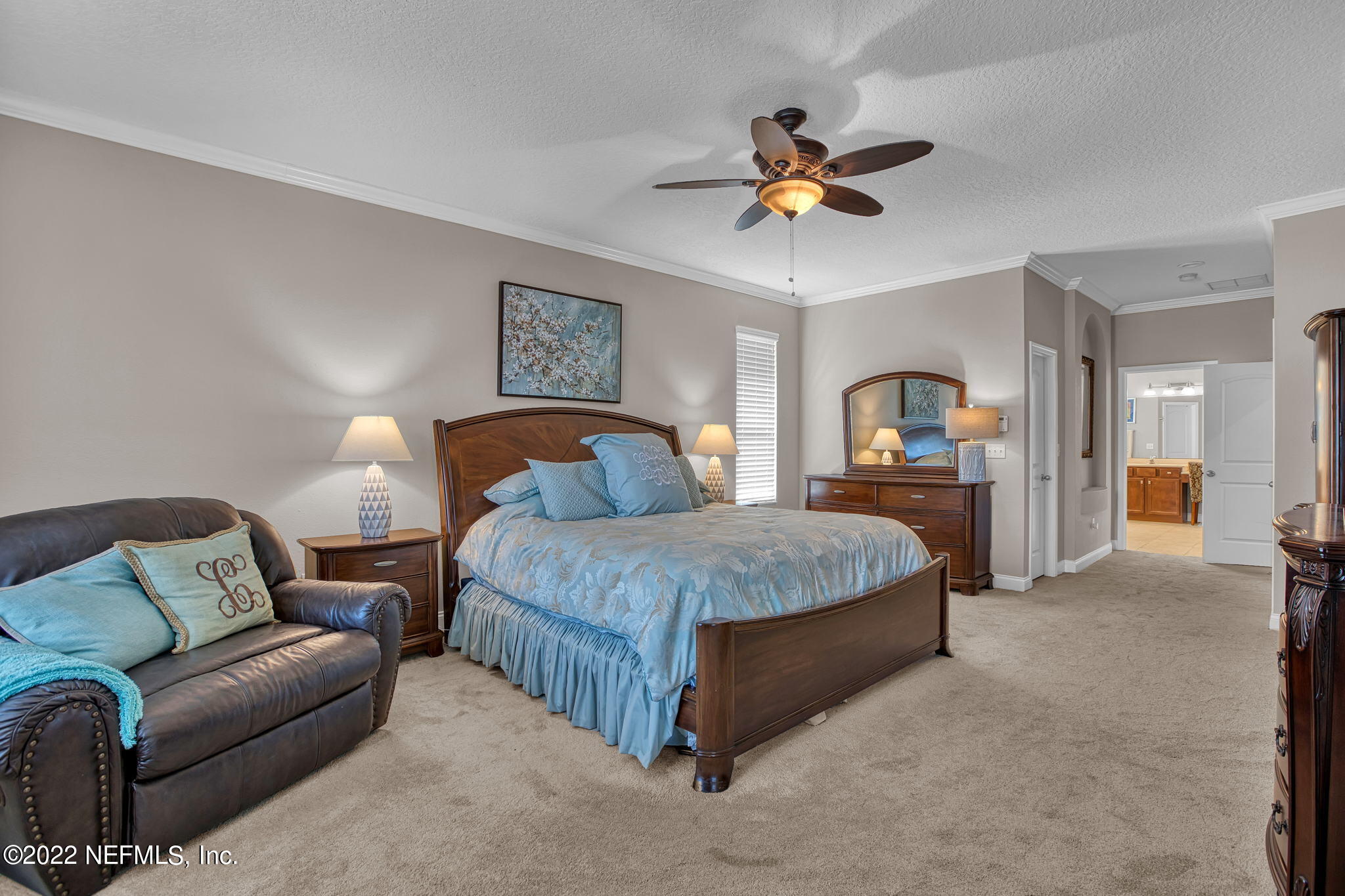 529 Saddlestone Drive St. Johns, FL 32259 - Photo 25 of 54 Spacious Master with Crown Molding