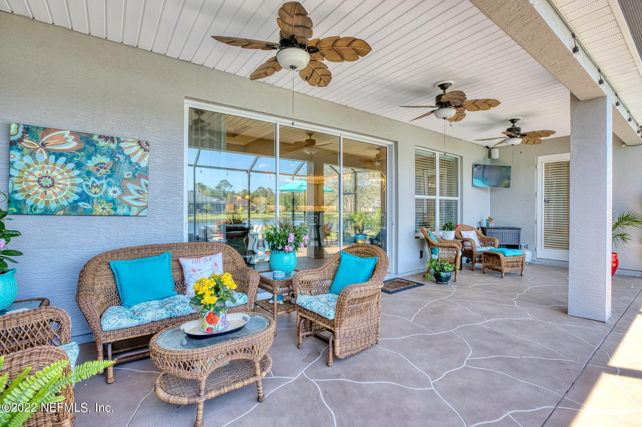 529 Saddlestone Drive St. Johns, FL 32259 - Photo 40 of 54 Spacious Lanai