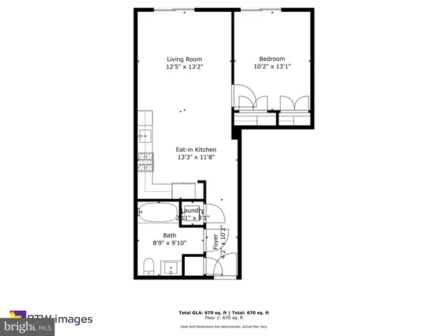 $474,900 | 525 Water Street Southwest, Unit 210, Washington, DC 20024