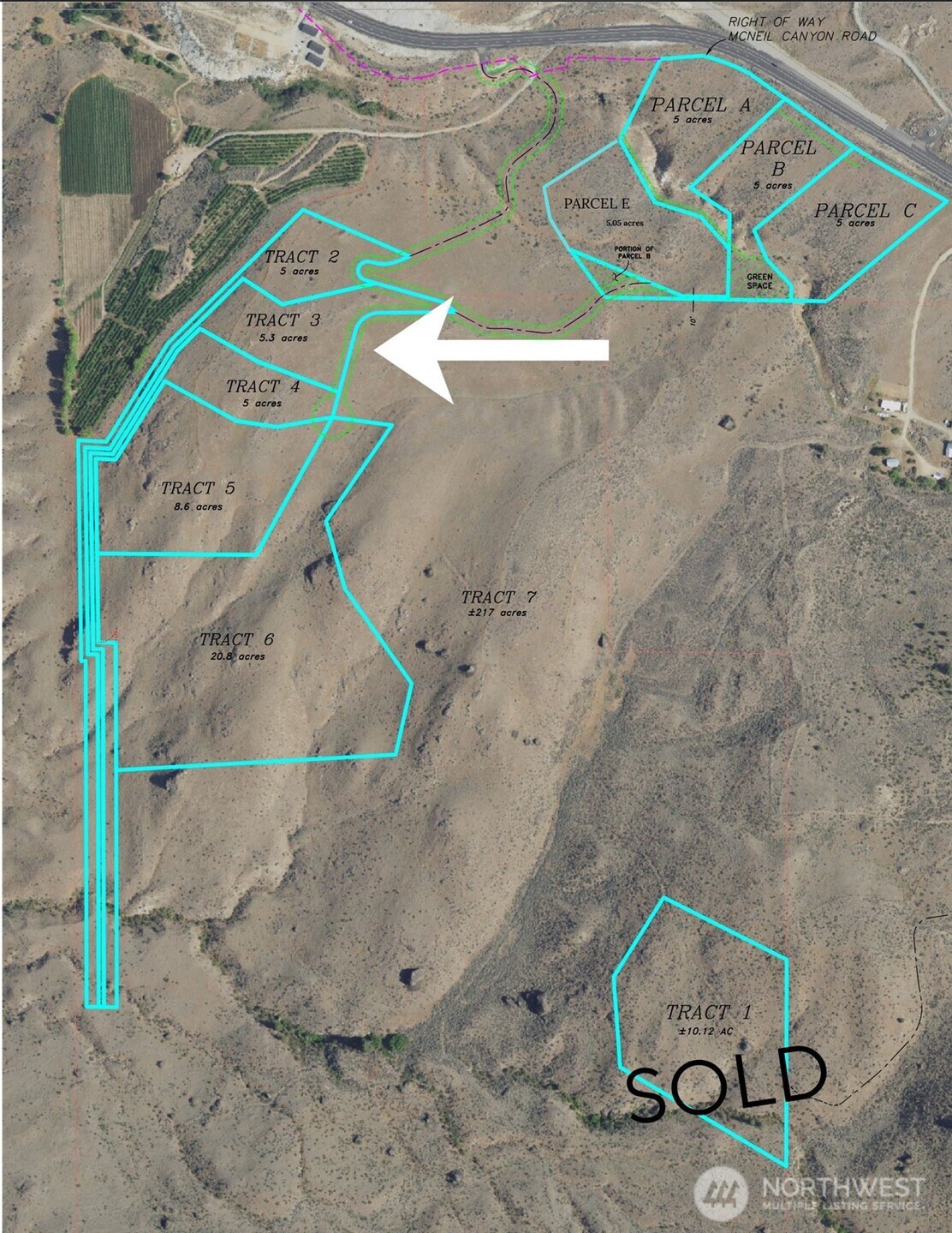 0 Tract 3 Mcneil Canyon Road Orondo, WA 98843 - Photo 2 of 29
