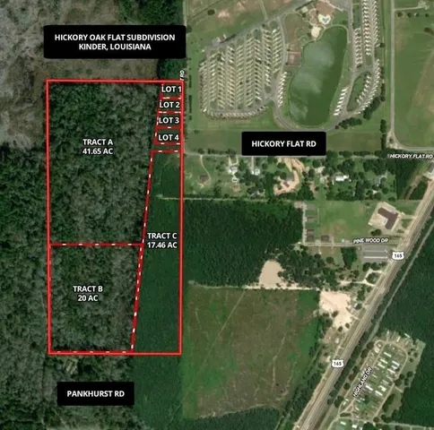 $25,900 | Hickory Flat Road, Kinder, LA 70648